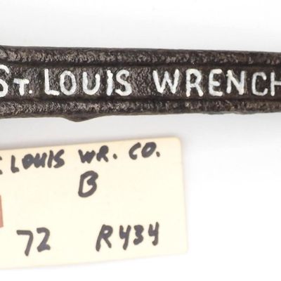 Sale Photo Thumbnail #72: 7.75''L "St Louis Wrench Co B"