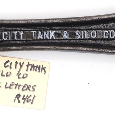 Sale Photo Thumbnail #22: 10.25''L "5/8 Twin City Tank & Silo Co."