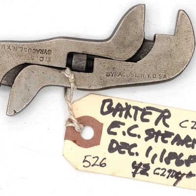 Sale Photo Thumbnail #526: 4''L Baxter "EC Stearns Syracuse NY"
