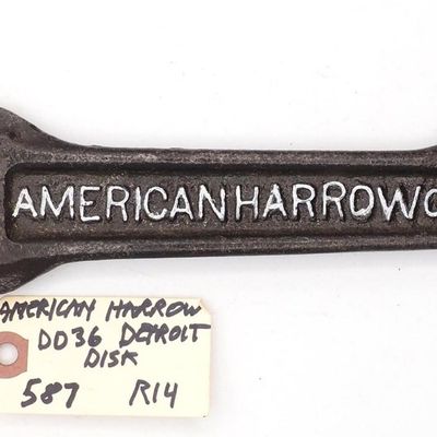 Sale Photo Thumbnail #587: 15''L "American Harrow Co"