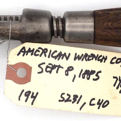 Sale Photo Thumbnail #194: 7.25''L "American Wrench Co August ME"