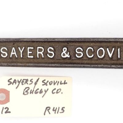 Sale Photo Thumbnail #12: 13.5''L "The Sayers & Scovill Co"