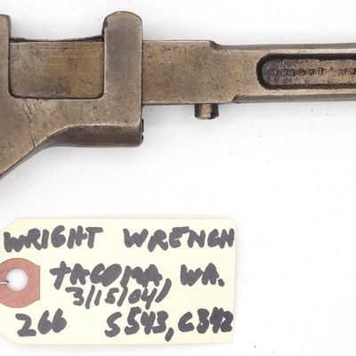 Sale Photo Thumbnail #266: 8''L "Wright Wrench Tacoma Wash"