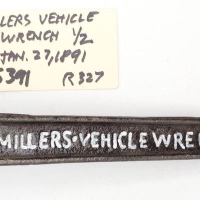 Sale Photo Thumbnail #391: 8.75''L "Millers Vehicle Wrench"