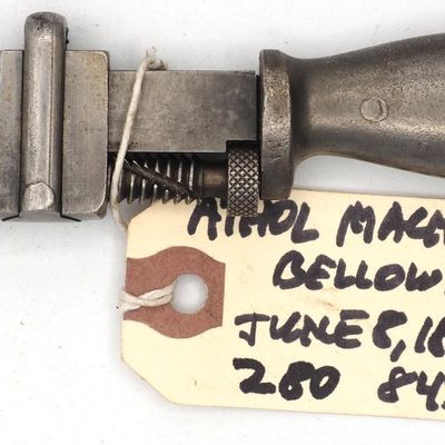Sale Photo Thumbnail #280: 6''L "Athol Machine Co Athol Mass USA"