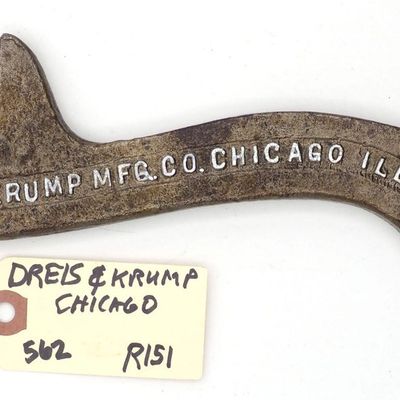 Sale Photo Thumbnail #562: 12.5''L "Dreis & Krump Mfg Co Chicago ILL"