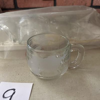 Sale Photo Thumbnail #6: Set of 8  Glass Mugs