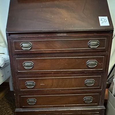 Sale Photo Thumbnail #47: Mahogany Slant Front Secretary Desk