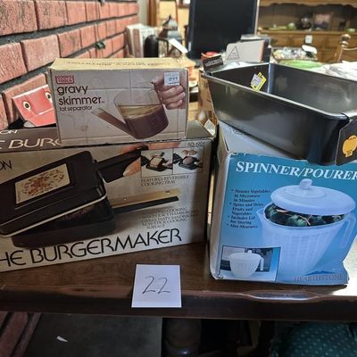 Sale Photo Thumbnail #19: Vintage Boxed Kitchen Items