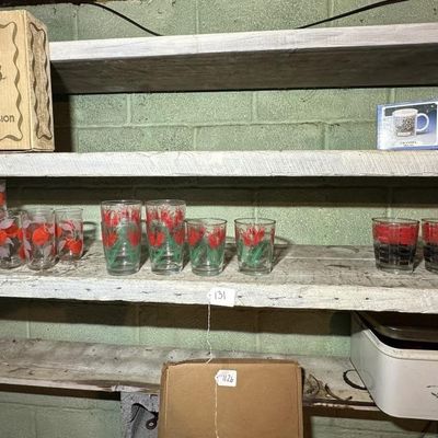 Sale Photo Thumbnail #129: Retro Graphic Kitchen Glassware
