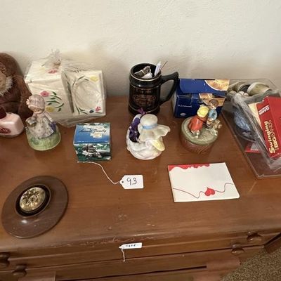 Sale Photo Thumbnail #90: Contents of Top of Dresser