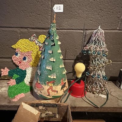 Sale Photo Thumbnail #109: Glolite Christmas Tree & Holiday Lot