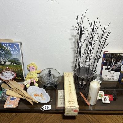 Sale Photo Thumbnail #63: Contents of Top of Shelf