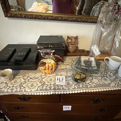 Sale Photo Thumbnail #44: Contents of the Top of the Dresser, Including