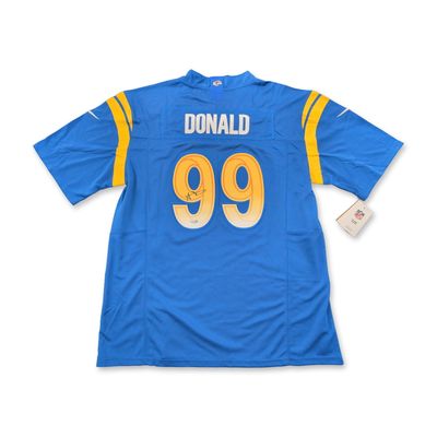 Sale Photo Thumbnail #226: Nike Los Angeles Rams Signed Aaron Donald Jersey with COA