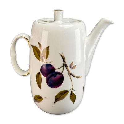 Sale Photo Thumbnail #267: Royal Worcester Evesham Flameproof Porcelain Lidded Coffee Pot