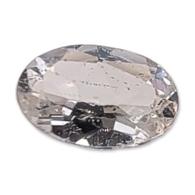 Sale Photo Thumbnail #438: Oval Cut Colorless Loose Topaz Gemstone