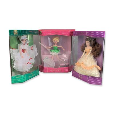 Sale Photo Thumbnail #529: Three Walt Disney Classic Doll Collection Vinyl Dolls