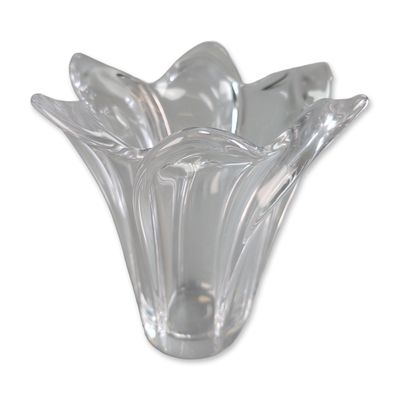 Sale Photo Thumbnail #543: Art Vannes France Crystal Lily Vase