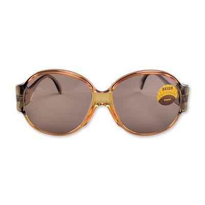 Sale Photo Thumbnail #450: Marwitz Zeiss Lenses Honey Amber Acetate Sunglasses