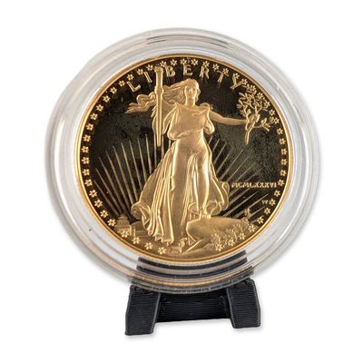 Sale Photo Thumbnail #242: 1986 US American Eagle Gold Fifty-Dollar One Ounce Proof Coin