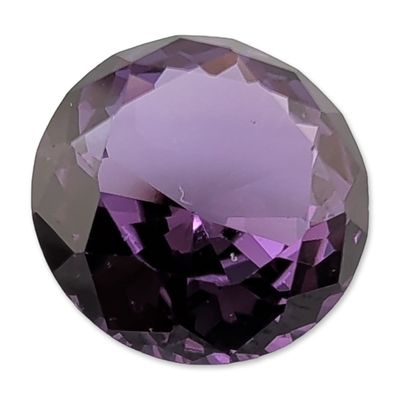 Sale Photo Thumbnail #435: 11.00ct Loose Round Brilliant Cut Purple Sapphire Gemstone