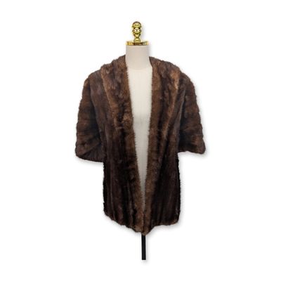Sale Photo Thumbnail #448: J. Allan Furs Mid-Century Mink Stole