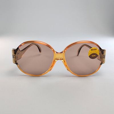 Sale Photo Thumbnail #215: Vintage Marwitz Zeiss West Germany Amber Acetate Sunglasses