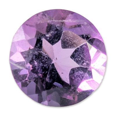 Sale Photo Thumbnail #183: Round Brilliant Cut Amethyst Gemstone
