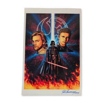 Sale Photo Thumbnail #119: Joe Corroney Star Wars Signed Art Offset Lithograph