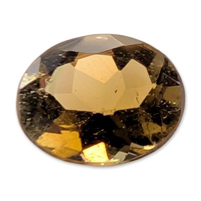 Sale Photo Thumbnail #431: Oval Mixed Cut Brownish Yellow Citrine Gemstone