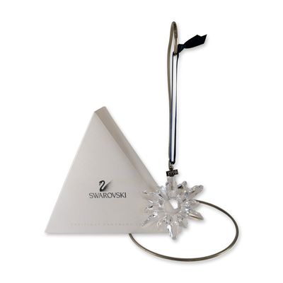Sale Photo Thumbnail #511: Swarovski Crystal 1998 Annual Edition Christmas Snowflake Ornament
