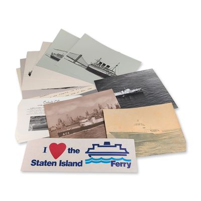 Sale Photo Thumbnail #678: Collection of Maritime Ephemera and New York Harbor Memorabilia