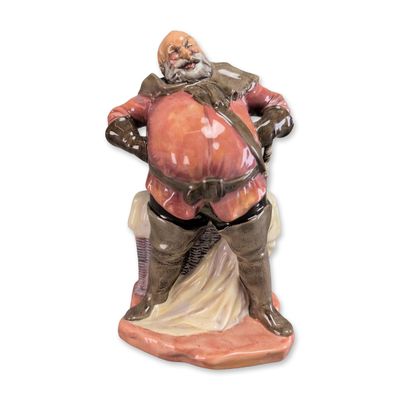 Sale Photo Thumbnail #256: Royal Doulton Falstaff Porcelain Figurine HN 2054
