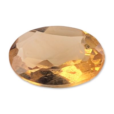 Sale Photo Thumbnail #429: Oval Mixed Cut Yellow Citrine Gemstone