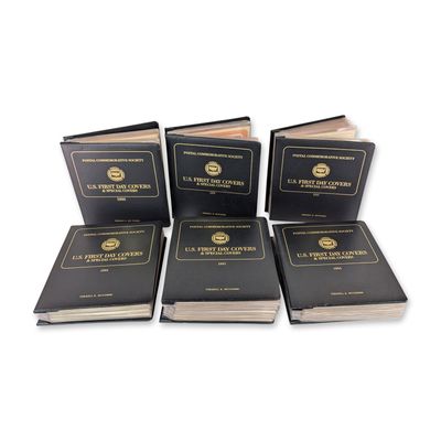 Sale Photo Thumbnail #690: 6pc 1990-1995 Postal Commemorative Society US First Day Covers Collection