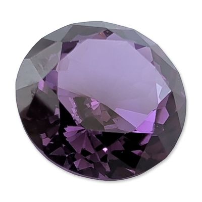 Sale Photo Thumbnail #434: 11.00ct Loose Round Brilliant Cut Purple Sapphire Gemstone