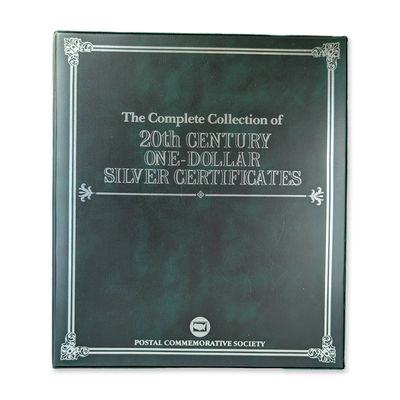 Sale Photo Thumbnail #702: Postal Commemorative Society 20th Century US One-Dollar Silver Certificates
