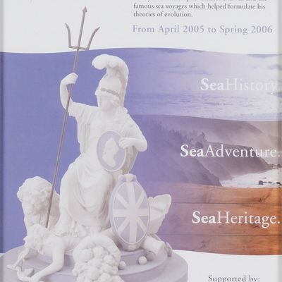 Sale Photo Thumbnail #566: Framed Sea Wedgwood Exhibition Museum Poster