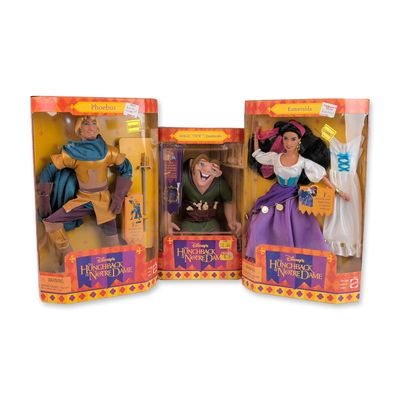 Sale Photo Thumbnail #533: 3pc Mattel Disney's The Hunchback of Notre Dame Figures