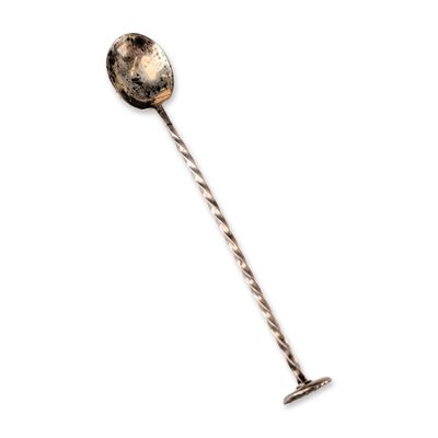 Watson Sterling Silver Bar Spoon with Muddler