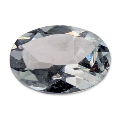 Sale Photo Thumbnail #188: Oval Cut Pale Blue Aquamarine Loose Gemstone