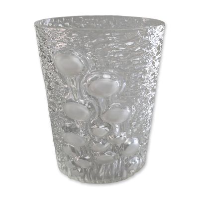 Sale Photo Thumbnail #544: Scandinavian Style Textured Glass Bubble Vase