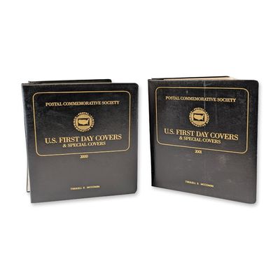 Sale Photo Thumbnail #683: 2pc 2000 and 2001 US First Day Covers Postal Commemorative Society Collection