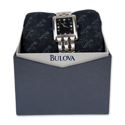 Sale Photo Thumbnail #159: Bulova Stainless Steel Wristwatch with Presentation Box