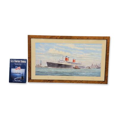 Sale Photo Thumbnail #599: Simon Fisher Signed Limited Edition Print on Paper w/ COA & autographed Book