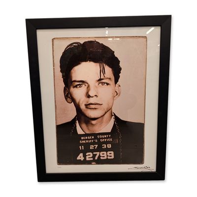 Sale Photo Thumbnail #349: Fairchild Paris Frank Sinatra 1938 Mugshot Limited Edition Print