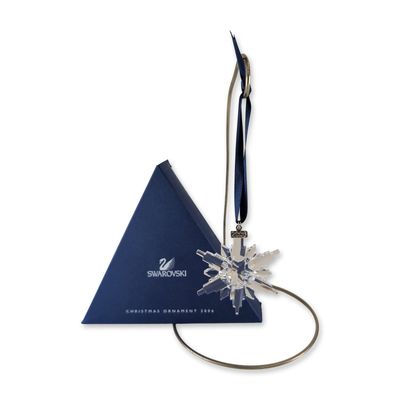 Sale Photo Thumbnail #519: Swarovski Crystal 2006 Annual Christmas Snowflake Ornament