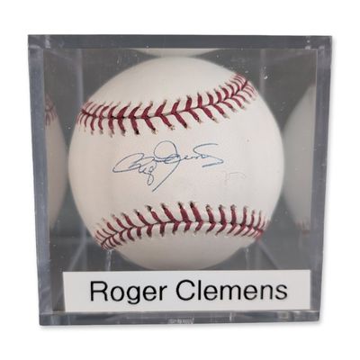 Sale Photo Thumbnail #457: Roger Clemens Signed Official Major League Baseball w/ COA