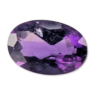 Sale Photo Thumbnail #177: Loose Oval Faceted Amethyst